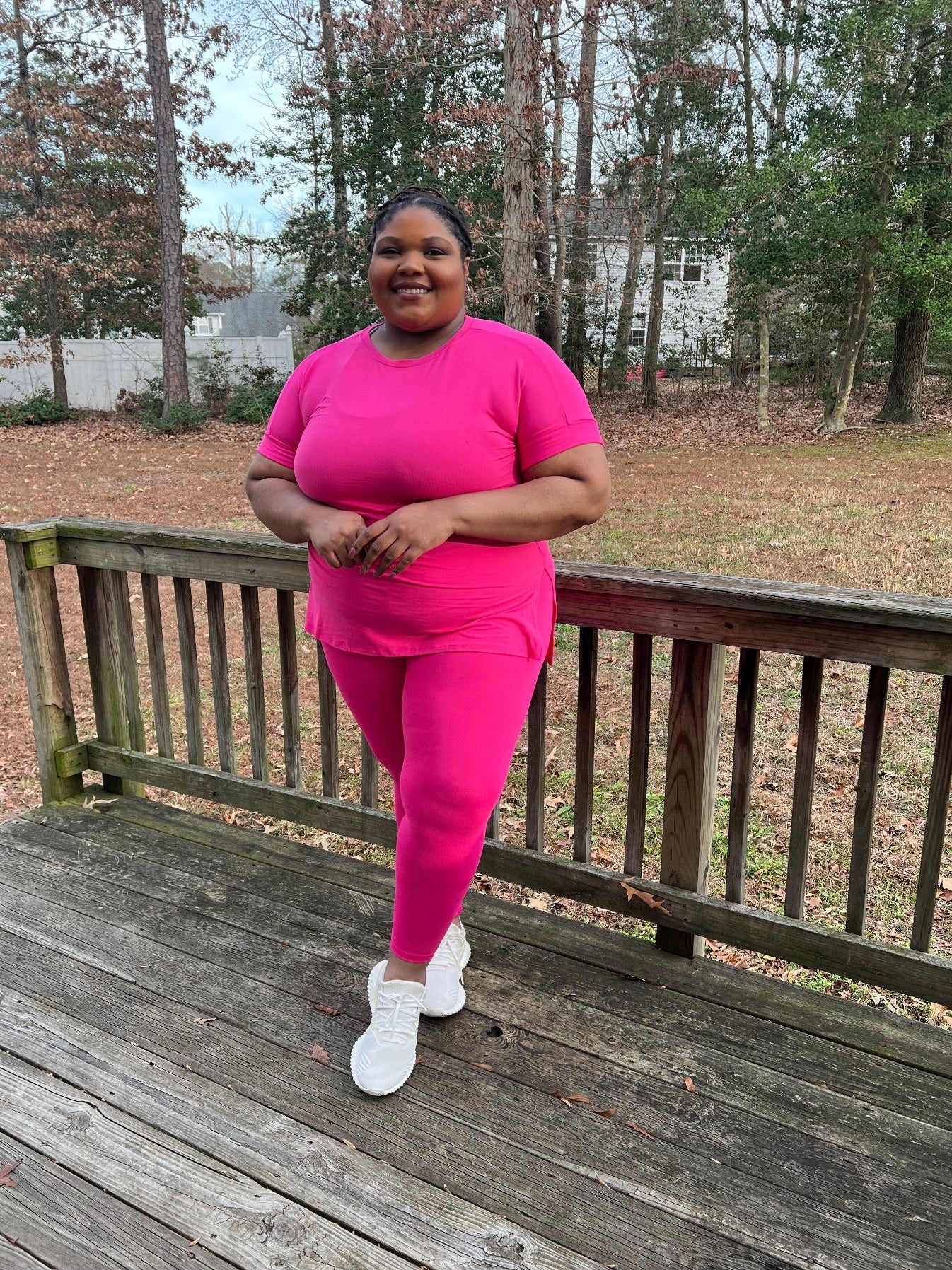 Short Sleeve Loungewear Legging Set