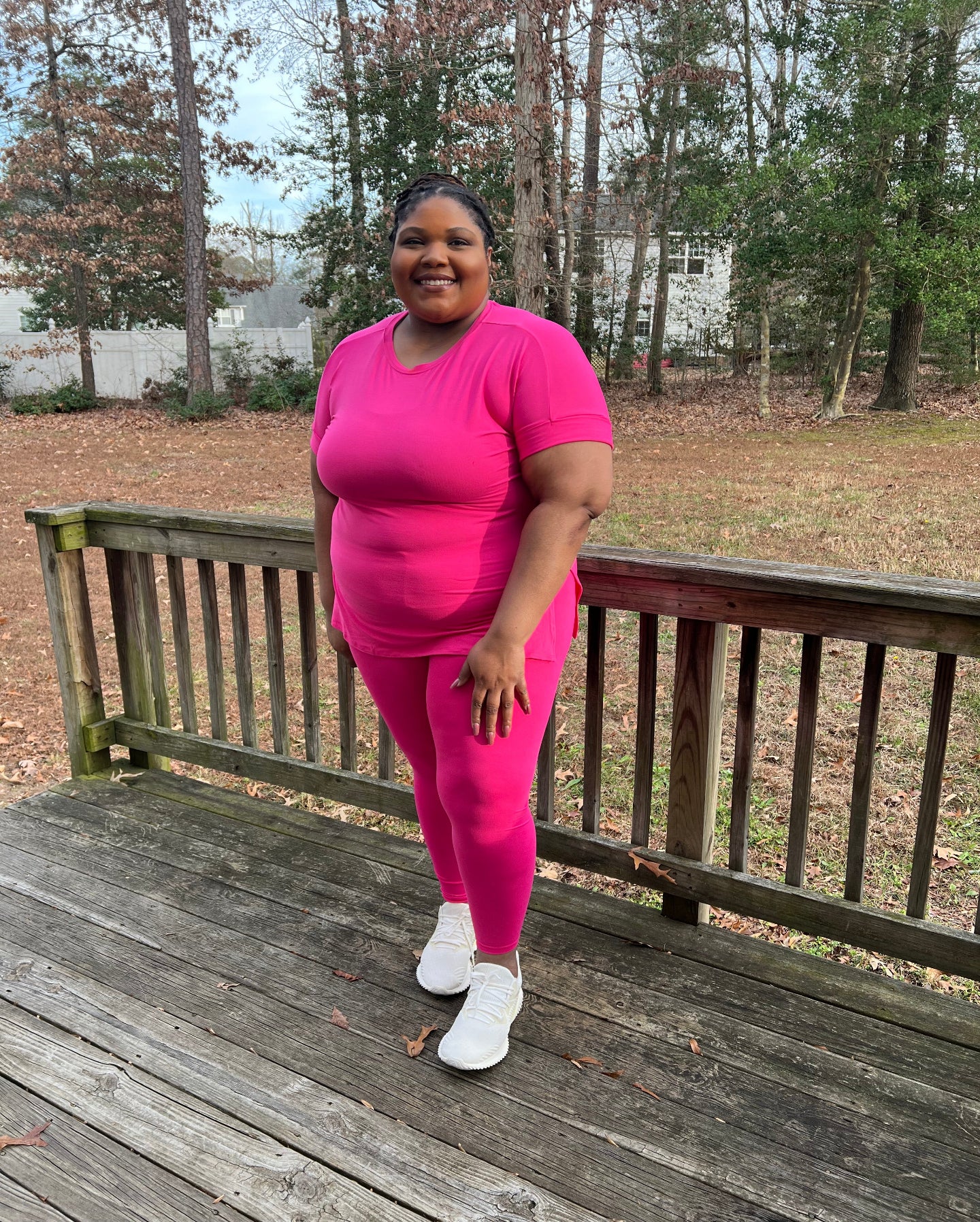 Short Sleeve Loungewear Legging Set