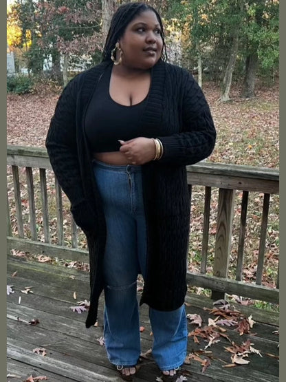 The All-Day Knit Cardigan (Black)